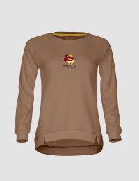 بلوز زنانه طرح پو و قلب