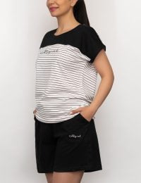 ست تیشرت و شلوارک زنانه رکسانا