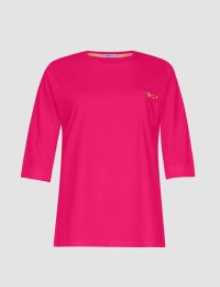 بلوز آستین سه ربع گلسان - تصویر 3