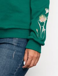 بلوز زنانه سر آستین گلدوزی گلبو - تصویر 2