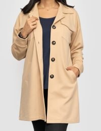 مانتو زنانه پاییزه چهار جیب - تصویر 6