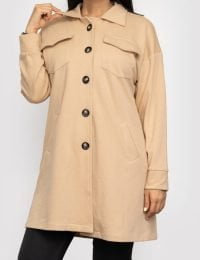 مانتو زنانه پاییزه چهار جیب