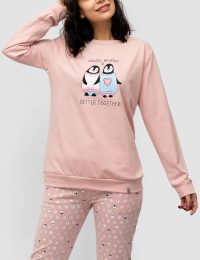 بلوز زنانه طرح پنگوئن