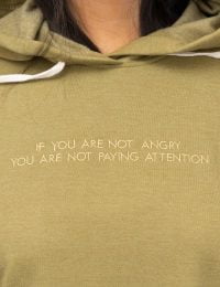 هودی زنانه بغل چاک دار چکاوک - تصویر 2