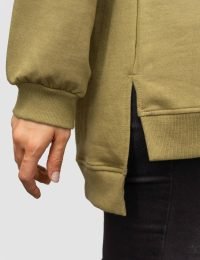 هودی زنانه بغل چاک دار چکاوک - تصویر 4