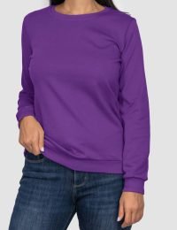 بلوز ساده یقه گرد رامیلا