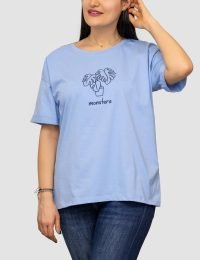 تیشرت زنانه فری سایز برگ انجیری