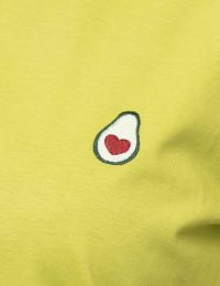 تیشرت زنانه فری سایز گلدوزی میوه - تصویر 2