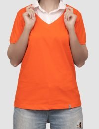 تیشرت زنانه یقه نساجی نجلا