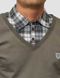 پولوشرت مردانه یقه چهارخانه چکاد - تصویر 2