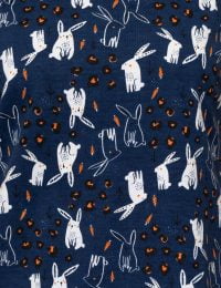 شلوارک زنانه طرح خرگوش و هویج - تصویر 2