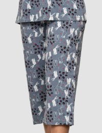 شلوارک زنانه طرح خرگوش و هویج