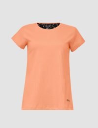 تیشرت زنانه یقه گرد مارپیچ گلمان