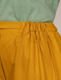 دامن شلواری کمر کشی بند دار - تصویر 3