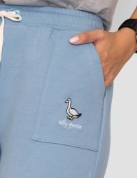 شلوار برمودا گلدوزی غاز - تصویر 2