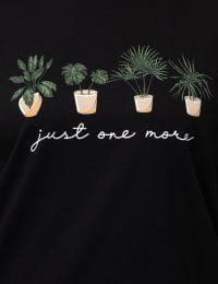 تیشرت زنانه فری سایز گلدان های آپارتمانی - تصویر 2