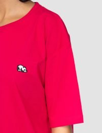 تیشرت زنانه پنبه گلدوزی حیوانات - تصویر 3