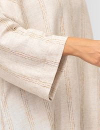 شومیز زنانه آستین پاکتی چاکدار - تصویر 3