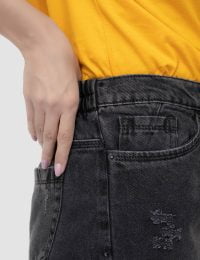 شلوار جین زنانه مام فیت - تصویر 2