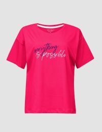 تیشرت زنانه آستین پاکتی پرستو