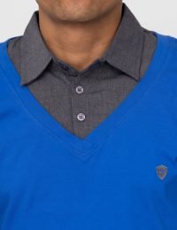 پولوشرت مردانه یقه نساجی آرتی - تصویر 2