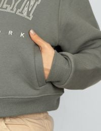 سویشرت کراپ زنانه کارولین - تصویر 3