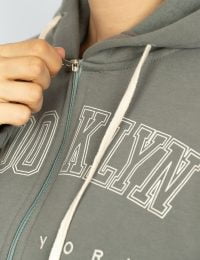 سویشرت کراپ زنانه کارولین - تصویر 2