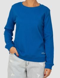 بلوز زنانه مارپیچ یقه گرد لیندا - تصویر 4