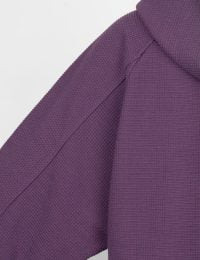 هودی کراپ زنانه آستین رگلان روشنک - تصویر 3