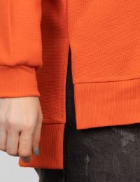 بلوز زنانه بیسکویتی بغل چاک دار بهتا - تصویر 2