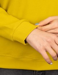 بلوز زنانه بیسکویتی گلدوزی یاس - تصویر 3