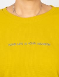 بلوز زنانه بیسکویتی گلدوزی یاس - تصویر 2