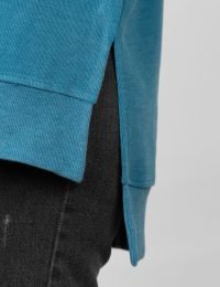 بلوز زنانه سلانیک بغل چاک دار سلنا - تصویر 2