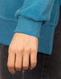 بلوز زنانه سلانیک بغل چاک دار سلنا - تصویر 3