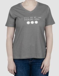 تیشرت زنانه یقه هفت هورین