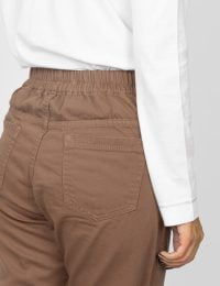 شلوار زنانه کتان مام فیت - تصویر 2