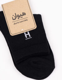 جوراب زنانه نیم ساق ساده هیوان - تصویر 3