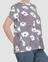 تیشرت زنانه طرح دار گلسان