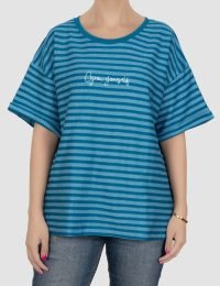 تیشرت زنانه آستین پاکتی آمتیس