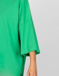 تیشرت زنانه لانگ بغل چاک دار - تصویر 2