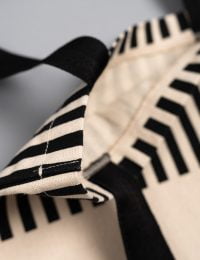 ساک خرید پارچه ای راه راه - تصویر 3