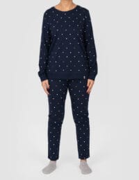 شلوار زنانه تمام چاپ قلب رنگی - تصویر 2