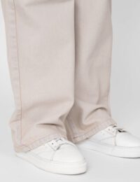 شلوار زنانه جین نیم بگ جاودان - تصویر 6