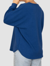 بلوز زنانه کرکره ای پایین هلالی - تصویر 5