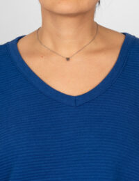 بلوز زنانه کرکره ای پایین هلالی - تصویر 2