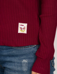 بلوز زنانه یقه دار گلدوزی لیزا - تصویر 3