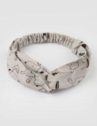 هدبند زنانه چاپدار آسمین - تصویر 3