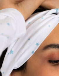 هدبند زنانه چاپدار ستاره - تصویر 2