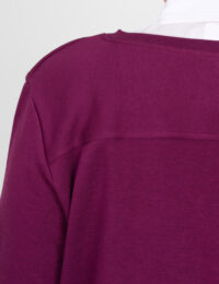 پولوشرت زنانه یقه هفت بغل چاکدار سورینا - تصویر 4