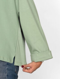 بلوز زنانه فری سایز سه گل بهاری - تصویر 3